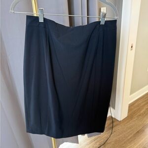 Ann Taylor Navy Pencil Skirt